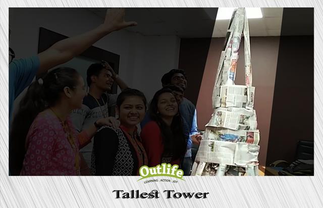 Tallest Tower team Building Activity